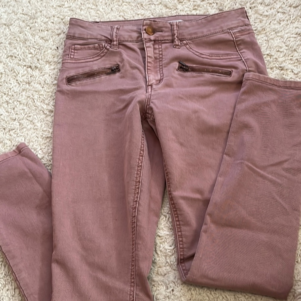 Pink Stretchy Jeans